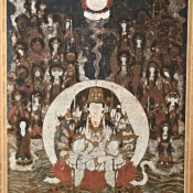 仏具、仏画の買取は古美術久田　准胝観音　掛軸